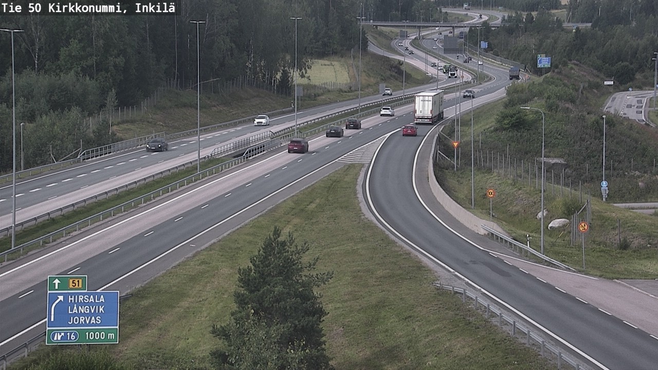 Kelikamerat Kuva Tie 50 Kirkkonummi, Inkilä, Kirkkonummi, Uusimaa