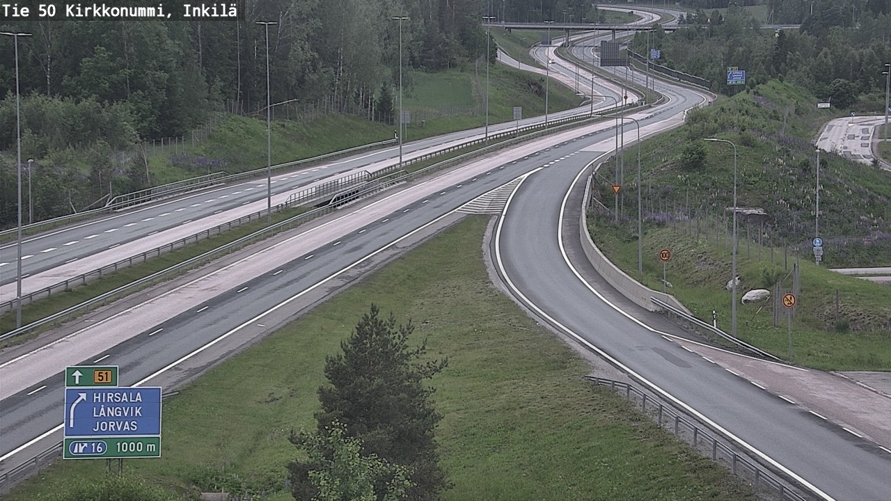 Kelikamerat Kuva Tie 50 Kirkkonummi, Inkilä, Kirkkonummi, Uusimaa