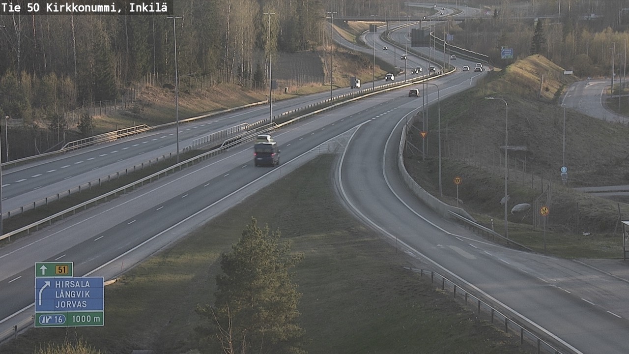 Kelikamerat Kuva Tie 50 Kirkkonummi, Inkilä, Kirkkonummi, Uusimaa