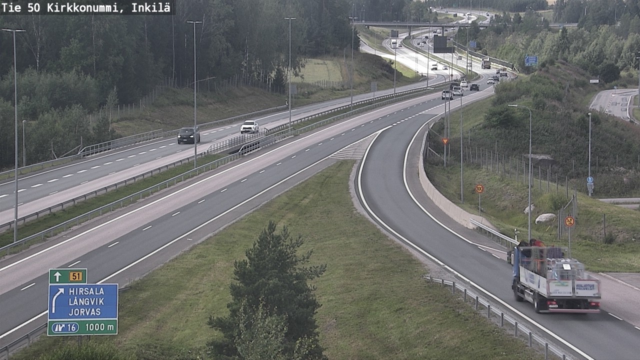 Kelikamerat Kuva Tie 50 Kirkkonummi, Inkilä, Kirkkonummi, Uusimaa