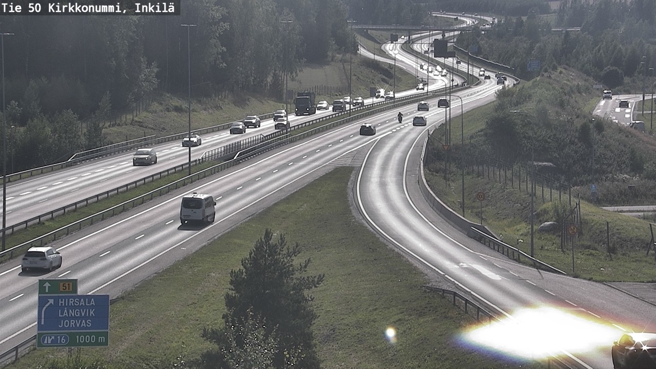 Kelikamerat Kuva Tie 50 Kirkkonummi, Inkilä, Kirkkonummi, Uusimaa