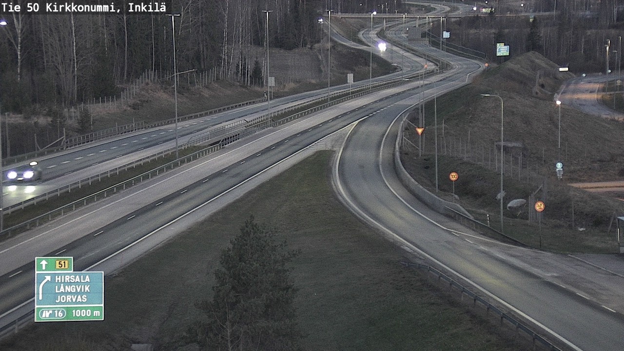 Kelikamerat Kuva Tie 50 Kirkkonummi, Inkilä, Kirkkonummi, Uusimaa