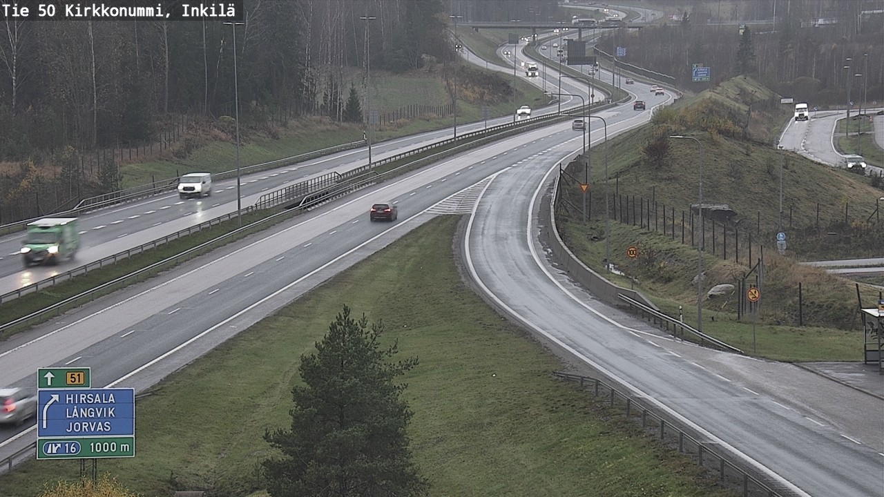 Kelikamerat Kuva Tie 50 Kirkkonummi, Inkilä, Kirkkonummi, Uusimaa