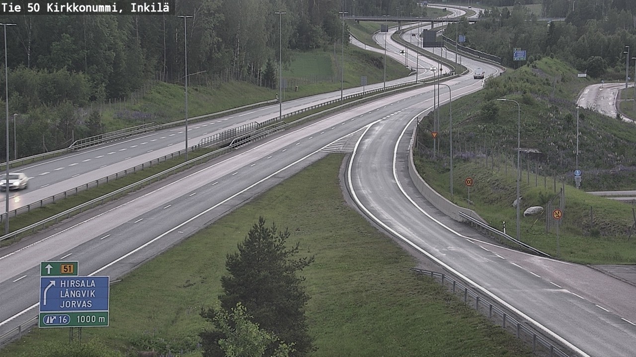 Kelikamerat Kuva Tie 50 Kirkkonummi, Inkilä, Kirkkonummi, Uusimaa