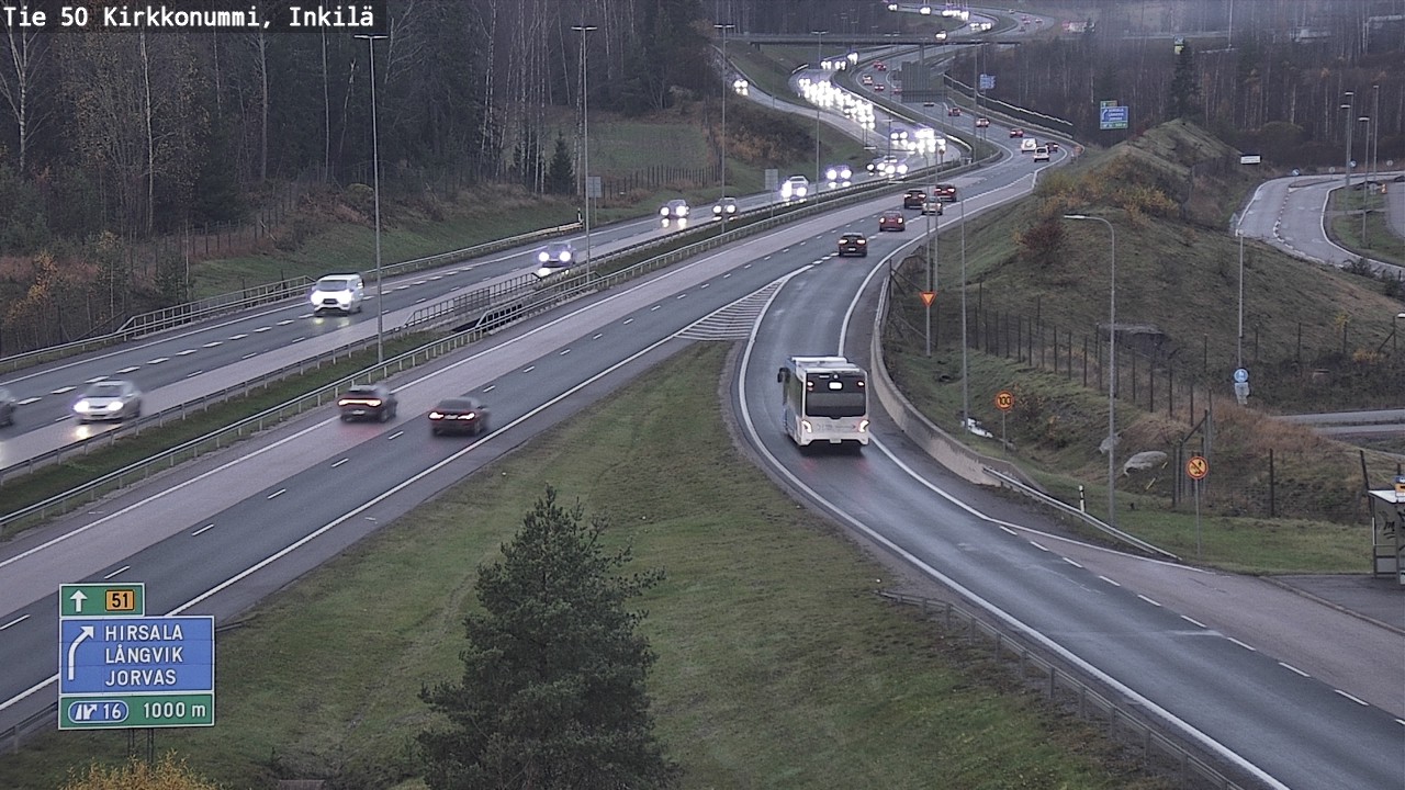 Kelikamerat Kuva Tie 50 Kirkkonummi, Inkilä, Kirkkonummi, Uusimaa