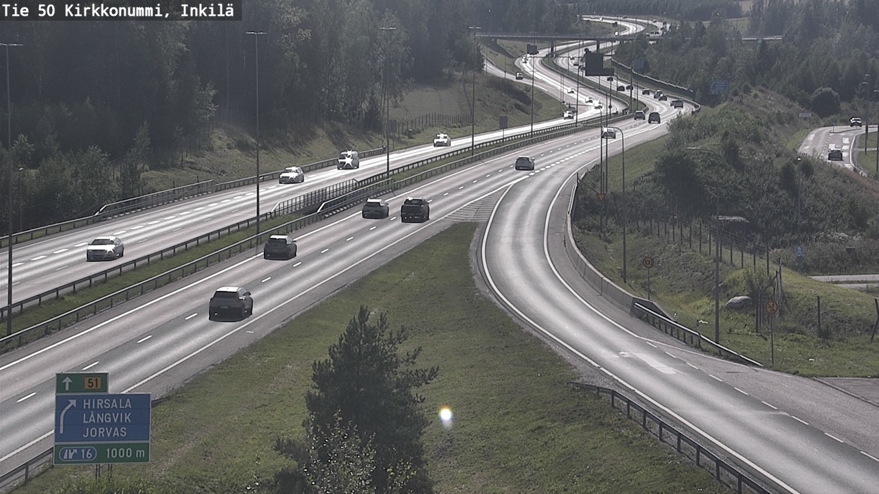 Kelikamerat Kuva Tie 50 Kirkkonummi, Inkilä, Kirkkonummi, Uusimaa