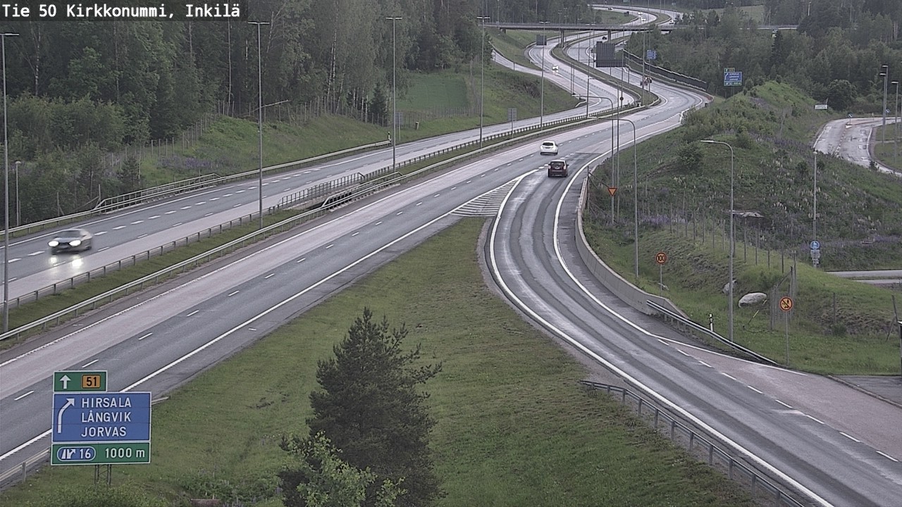 Kelikamerat Kuva Tie 50 Kirkkonummi, Inkilä, Kirkkonummi, Uusimaa