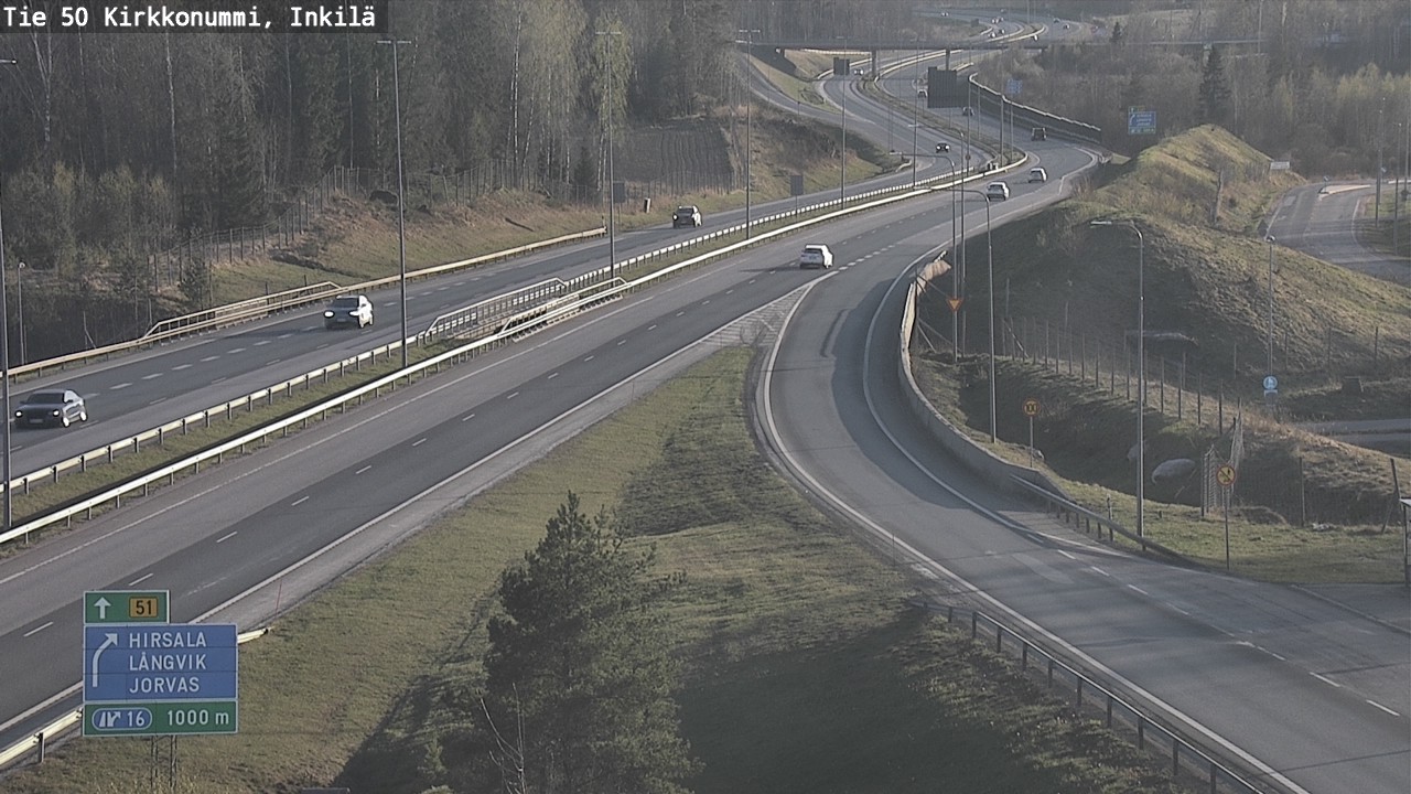 Kelikamerat Kuva Tie 50 Kirkkonummi, Inkilä, Kirkkonummi, Uusimaa