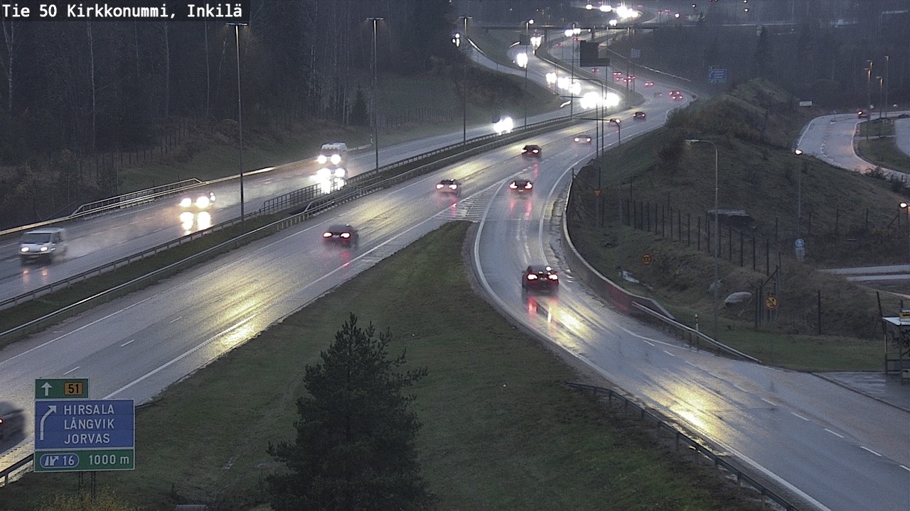 Kelikamerat Kuva Tie 50 Kirkkonummi, Inkilä, Kirkkonummi, Uusimaa