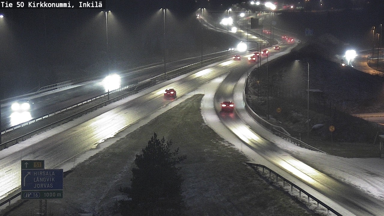 Kelikamerat Kuva Tie 50 Kirkkonummi, Inkilä, Kirkkonummi, Uusimaa