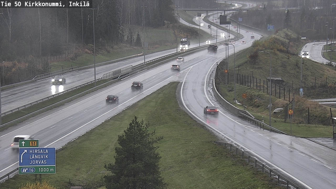 Kelikamerat Kuva Tie 50 Kirkkonummi, Inkilä, Kirkkonummi, Uusimaa