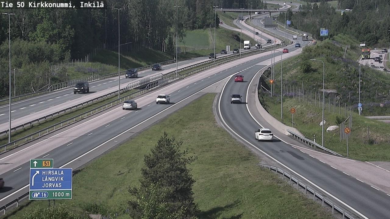 Kelikamerat Kuva Tie 50 Kirkkonummi, Inkilä, Kirkkonummi, Uusimaa