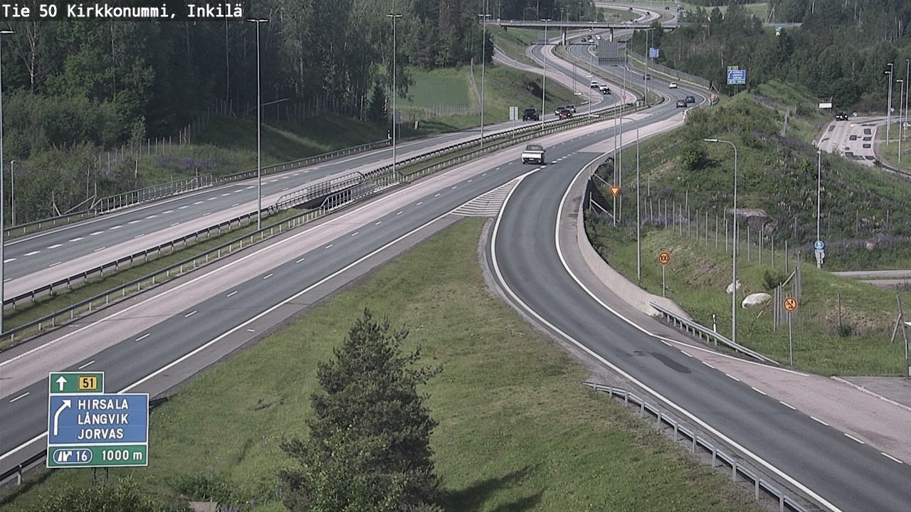 Kelikamerat Kuva Tie 50 Kirkkonummi, Inkilä, Kirkkonummi, Uusimaa