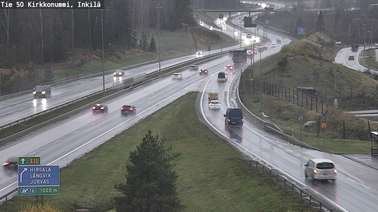 Kelikamerat Kuva Tie 50 Kirkkonummi, Inkilä, Kirkkonummi, Uusimaa