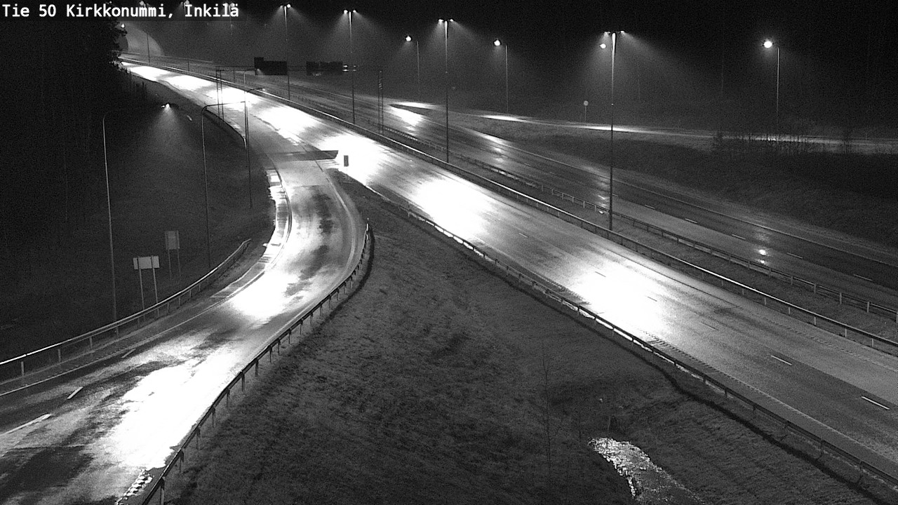 Weather Camera Image Road 50 Kirkkonummi, Inkilä, Kirkkonummi, Uusimaa