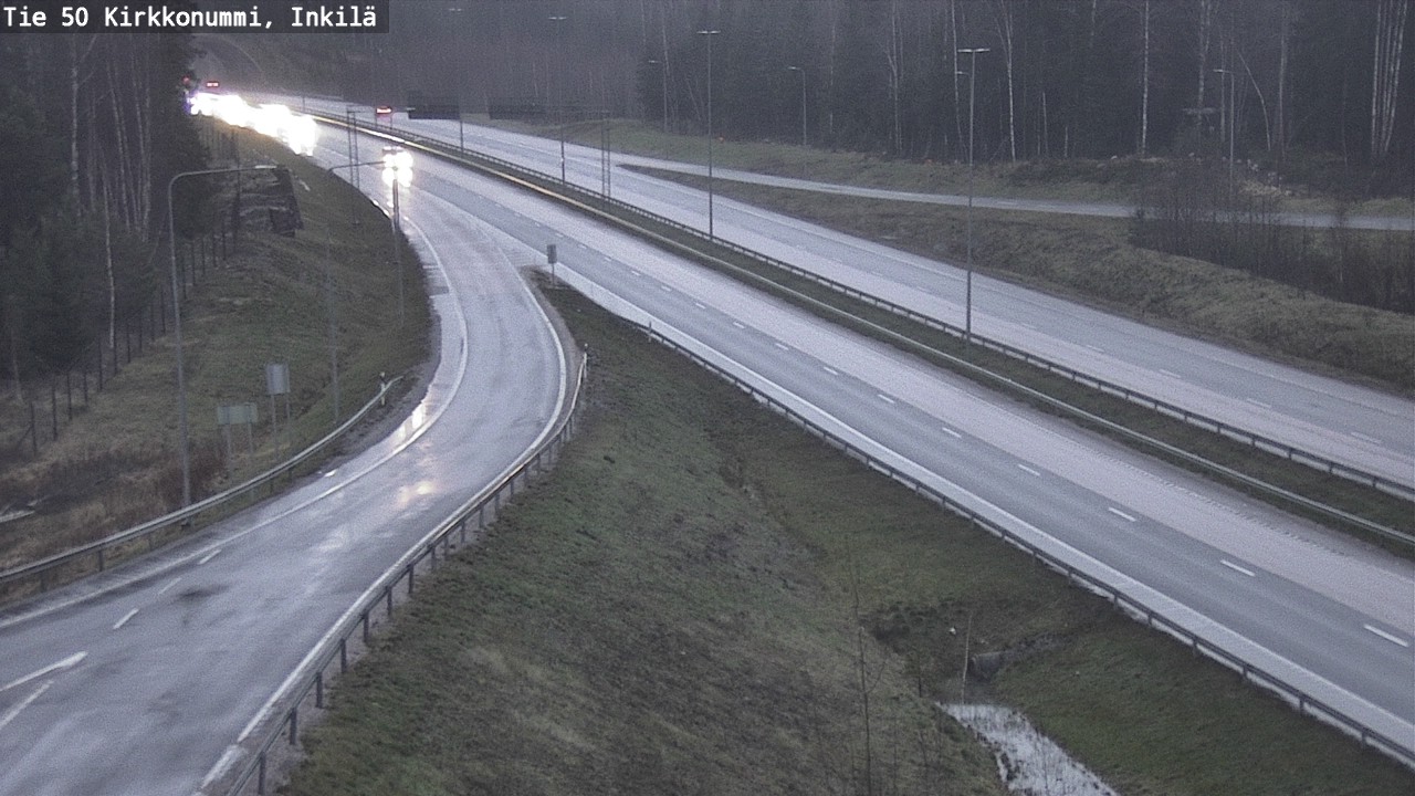 Weather Camera Image Road 50 Kirkkonummi, Inkilä, Kirkkonummi, Uusimaa