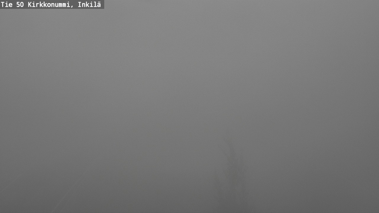 Weather Camera Image Road 50 Kirkkonummi, Inkilä, Kirkkonummi, Uusimaa