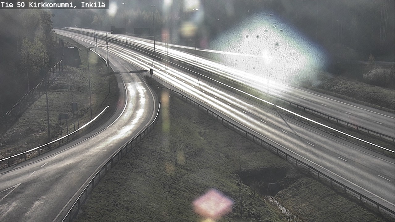 Weather Camera Image Road 50 Kirkkonummi, Inkilä, Kirkkonummi, Uusimaa