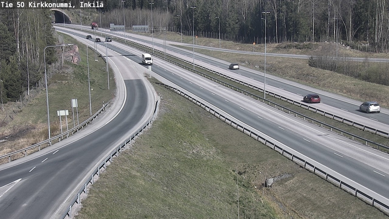 Kelikamerat Kuva Tie 50 Kirkkonummi, Inkilä, Kirkkonummi, Uusimaa
