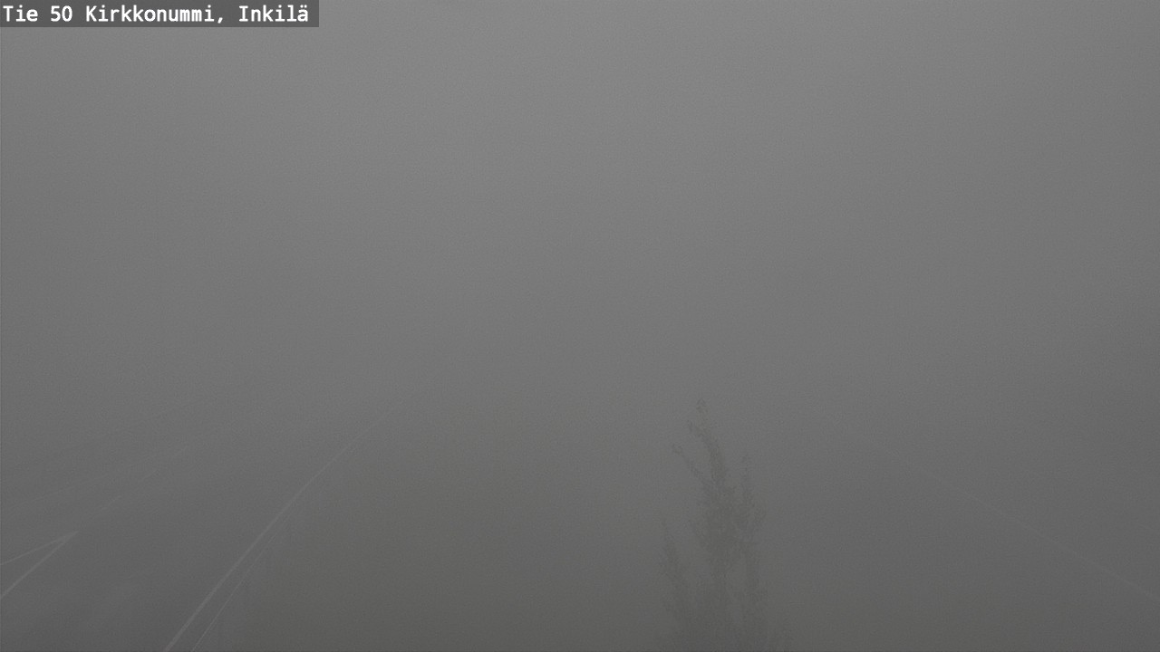 Weather Camera Image Road 50 Kirkkonummi, Inkilä, Kirkkonummi, Uusimaa