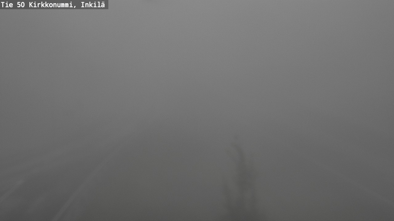 Weather Camera Image Road 50 Kirkkonummi, Inkilä, Kirkkonummi, Uusimaa