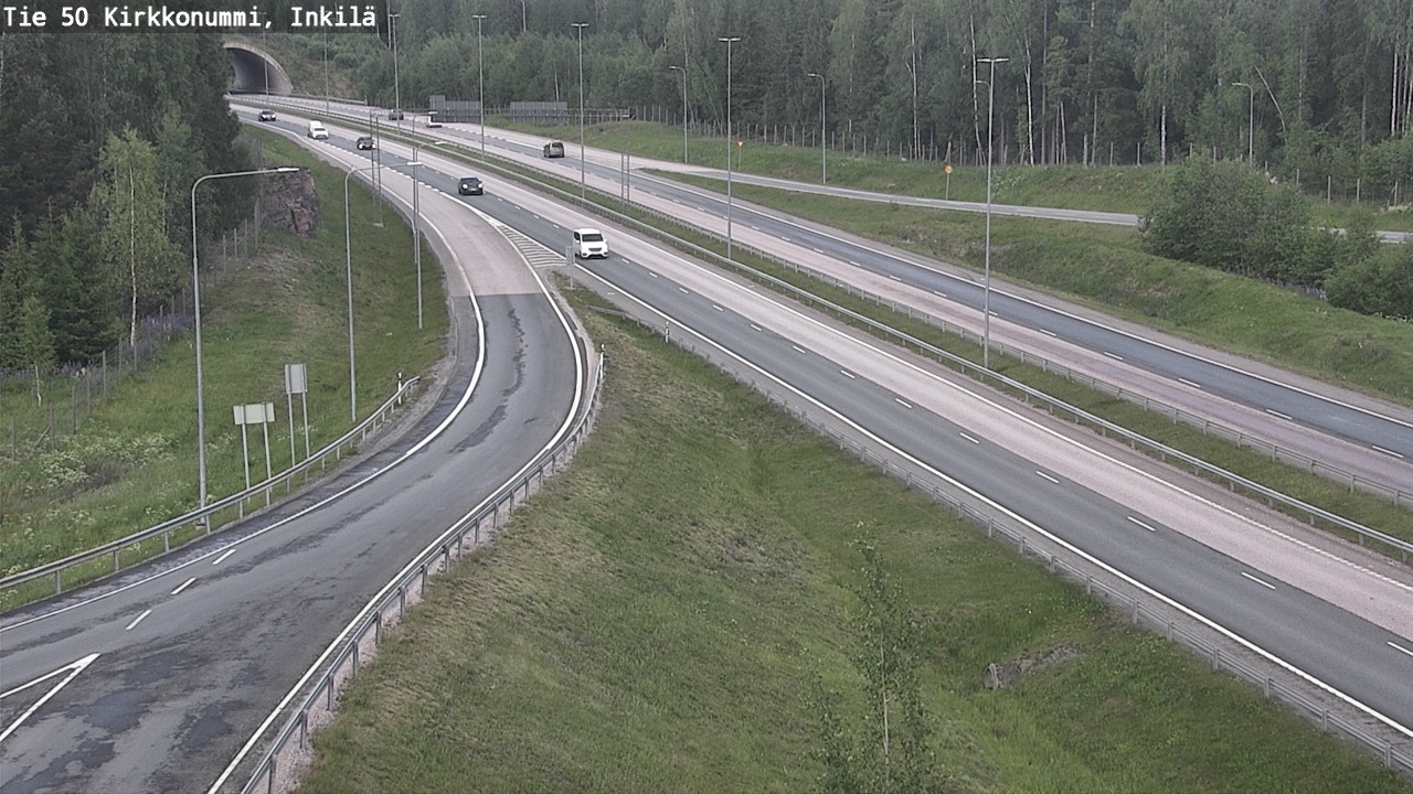 Kelikamerat Kuva Tie 50 Kirkkonummi, Inkilä, Kirkkonummi, Uusimaa