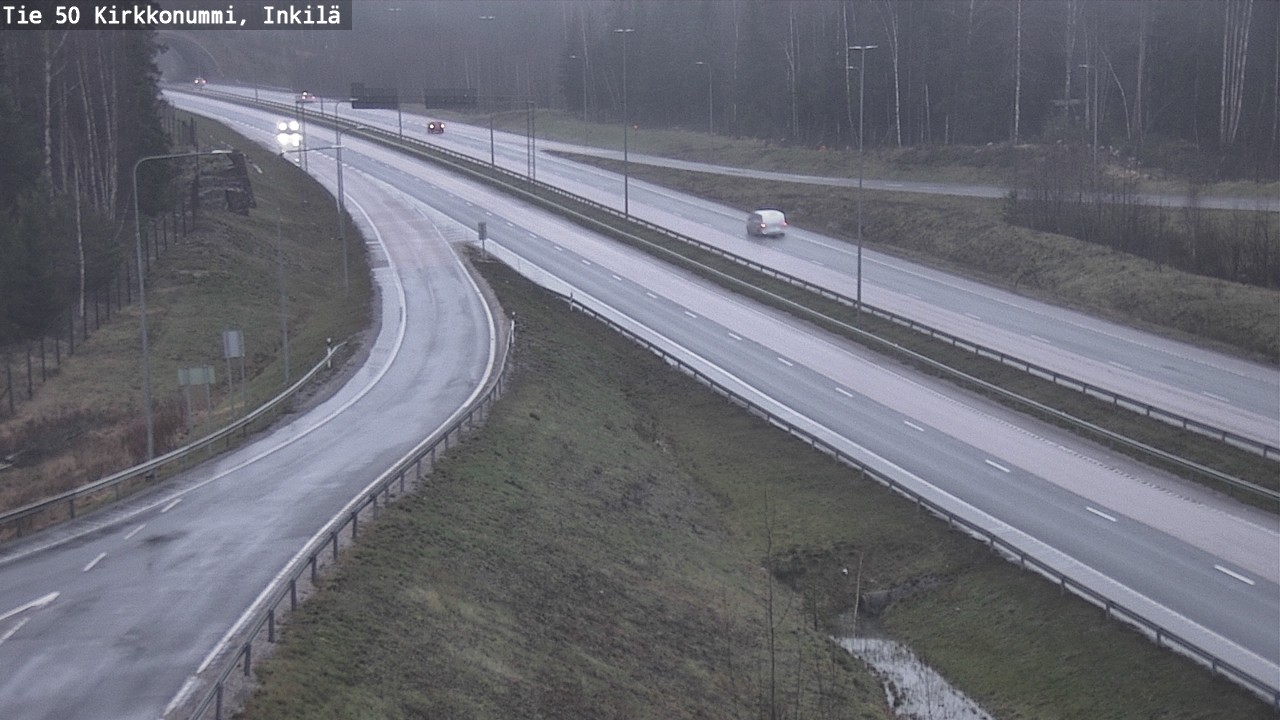 Weather Camera Image Road 50 Kirkkonummi, Inkilä, Kirkkonummi, Uusimaa