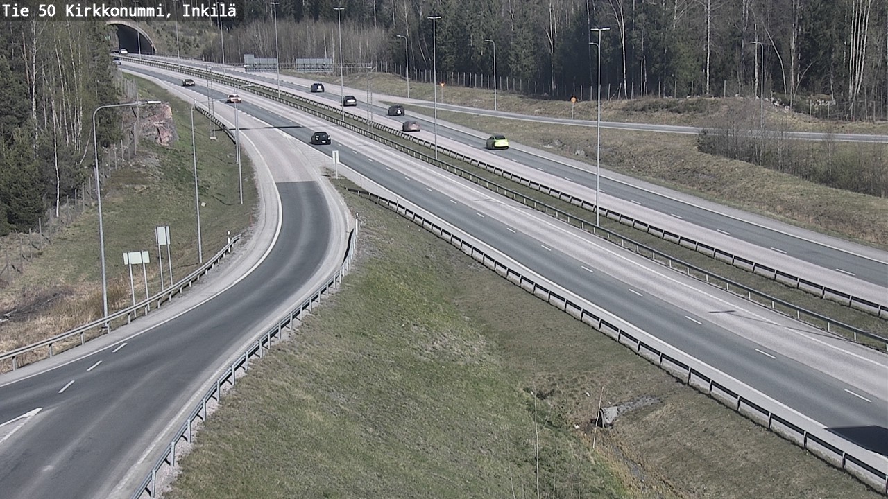 Kelikamerat Kuva Tie 50 Kirkkonummi, Inkilä, Kirkkonummi, Uusimaa
