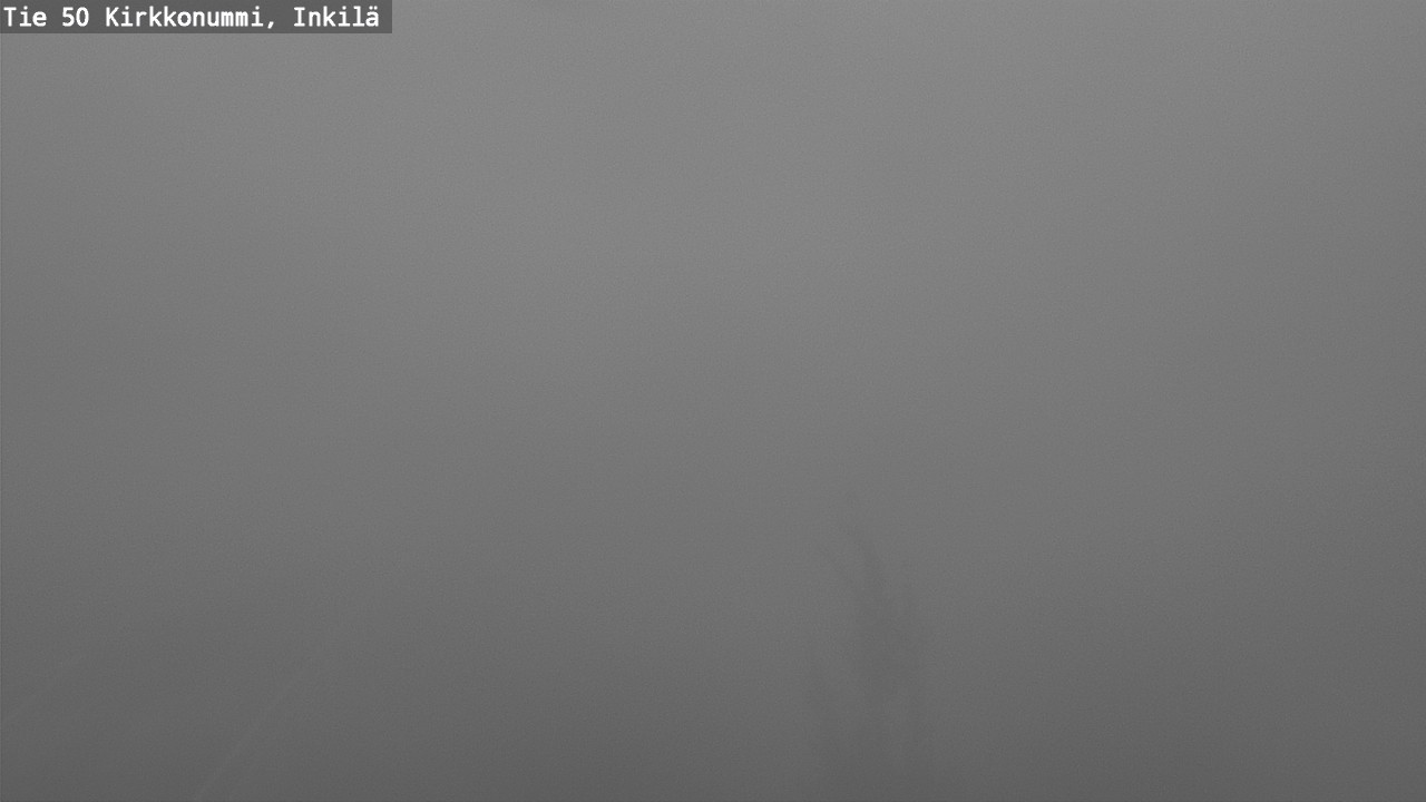 Weather Camera Image Road 50 Kirkkonummi, Inkilä, Kirkkonummi, Uusimaa