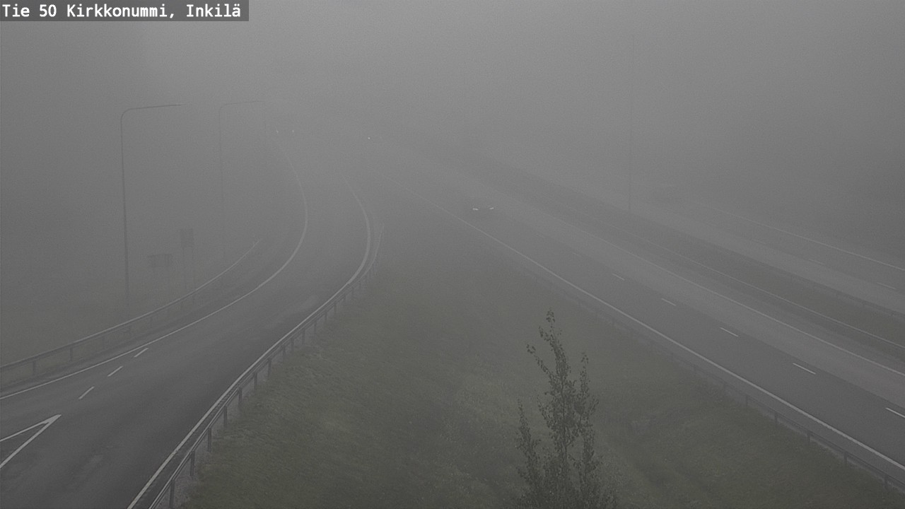 Weather Camera Image Road 50 Kirkkonummi, Inkilä, Kirkkonummi, Uusimaa