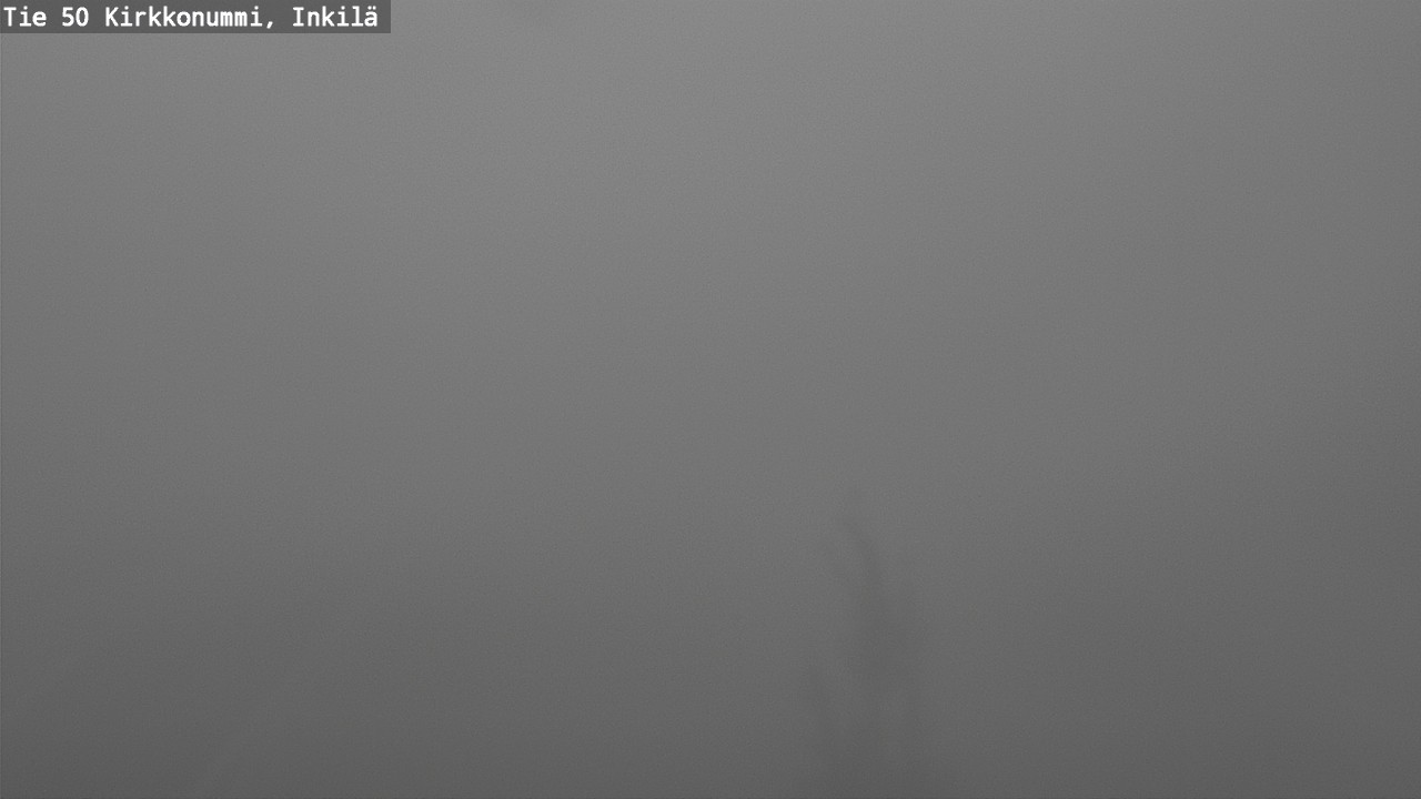 Weather Camera Image Road 50 Kirkkonummi, Inkilä, Kirkkonummi, Uusimaa