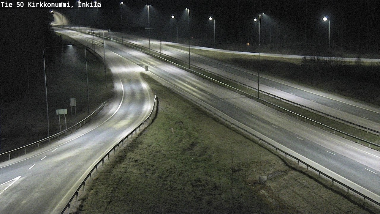 Weather Camera Image Road 50 Kirkkonummi, Inkilä, Kirkkonummi, Uusimaa