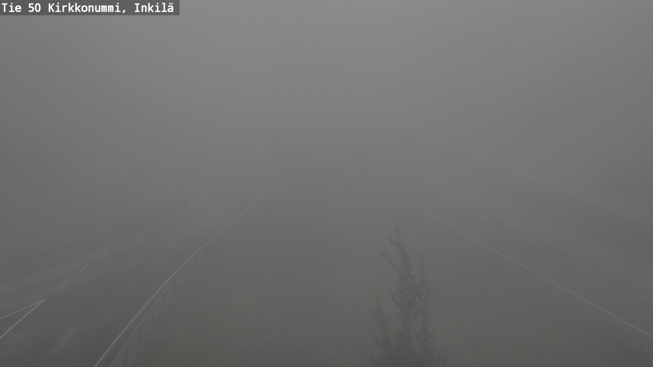 Weather Camera Image Road 50 Kirkkonummi, Inkilä, Kirkkonummi, Uusimaa