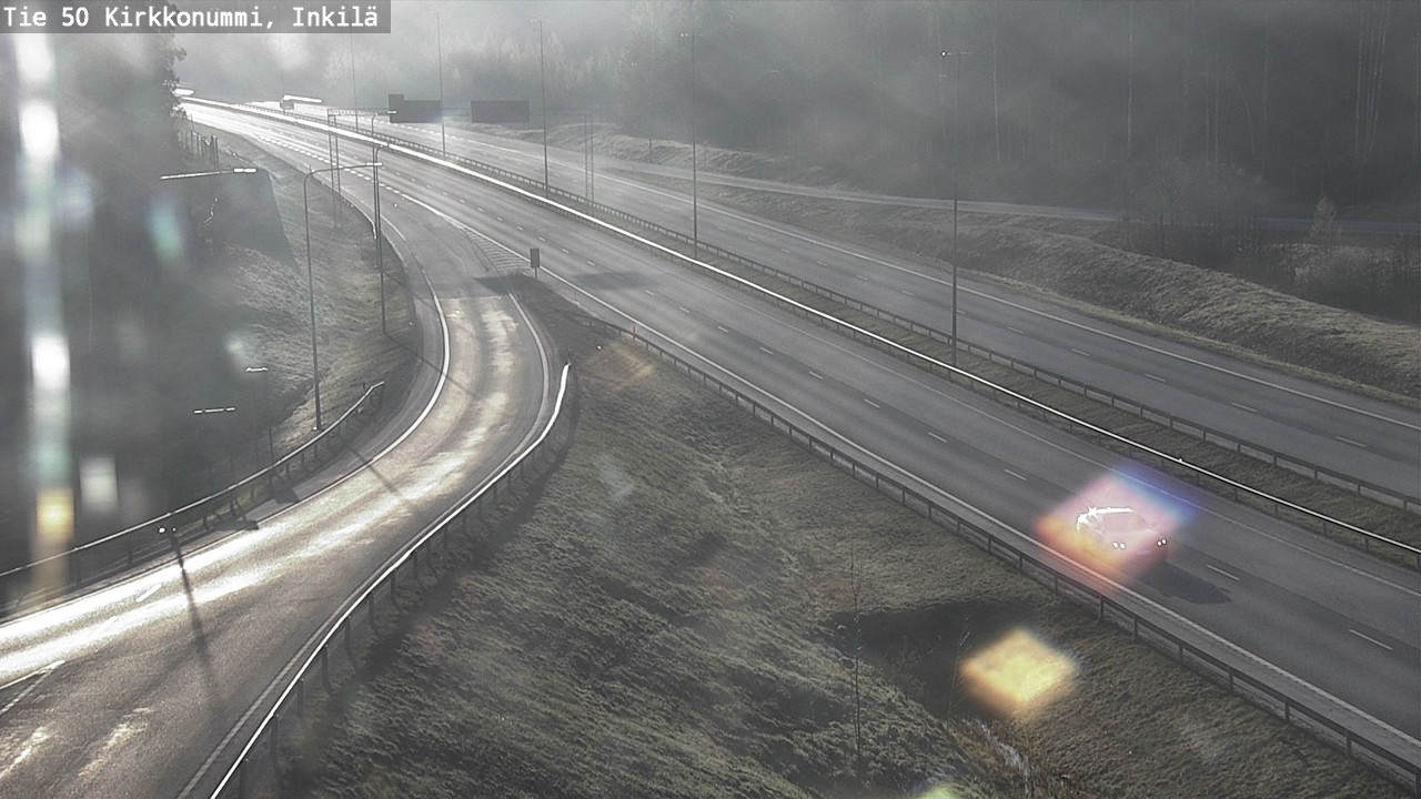Weather Camera Image Road 50 Kirkkonummi, Inkilä, Kirkkonummi, Uusimaa