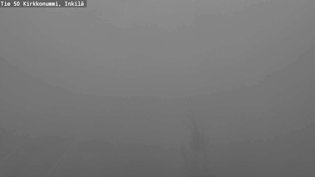 Weather Camera Image Road 50 Kirkkonummi, Inkilä, Kirkkonummi, Uusimaa