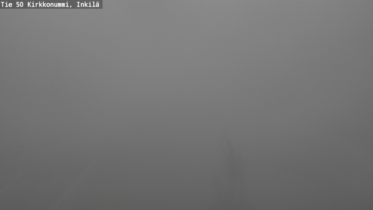 Weather Camera Image Road 50 Kirkkonummi, Inkilä, Kirkkonummi, Uusimaa