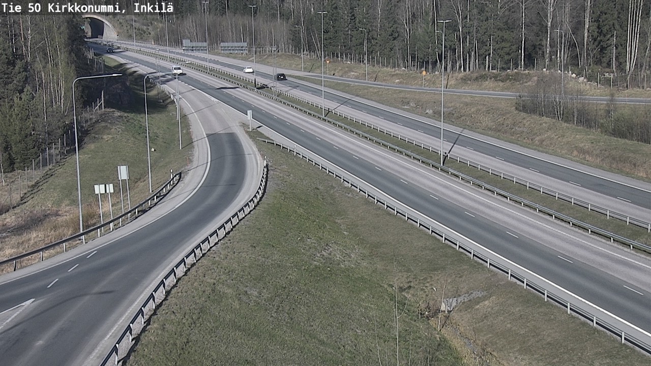 Kelikamerat Kuva Tie 50 Kirkkonummi, Inkilä, Kirkkonummi, Uusimaa