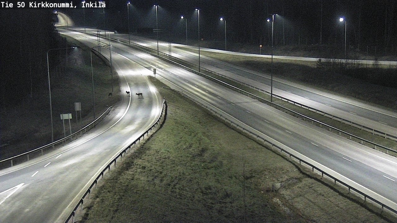 Weather Camera Image Road 50 Kirkkonummi, Inkilä, Kirkkonummi, Uusimaa