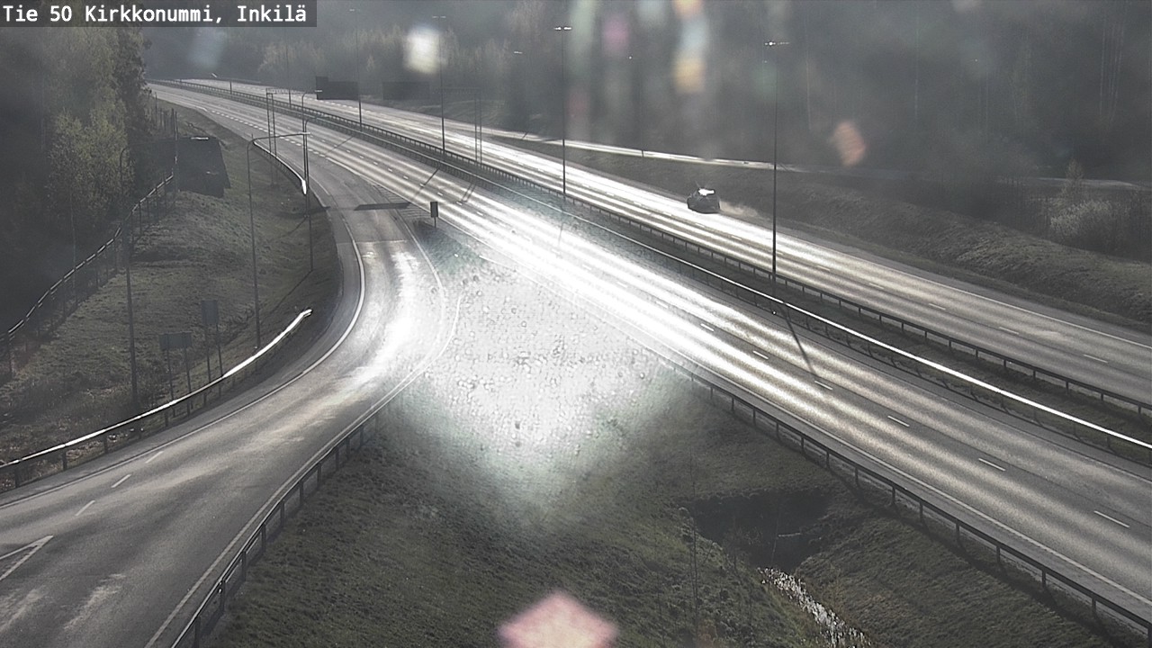 Weather Camera Image Road 50 Kirkkonummi, Inkilä, Kirkkonummi, Uusimaa