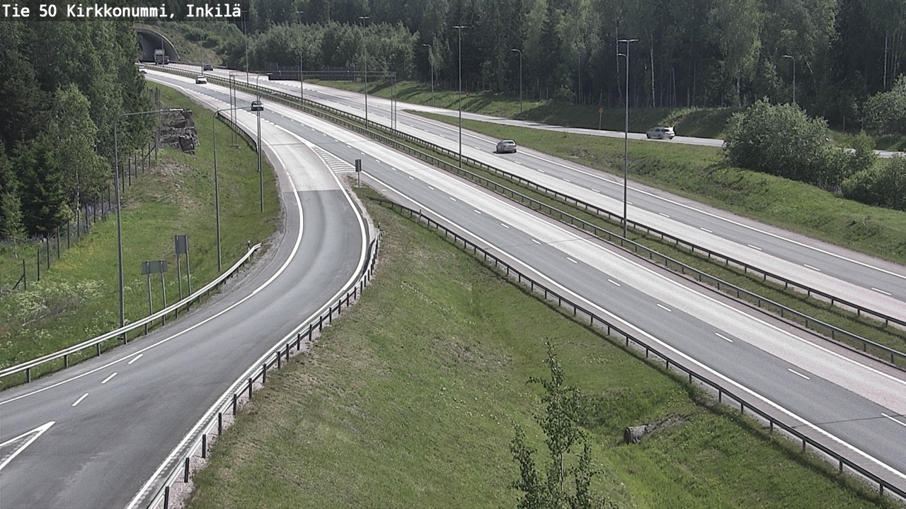 Kelikamerat Kuva Tie 50 Kirkkonummi, Inkilä, Kirkkonummi, Uusimaa