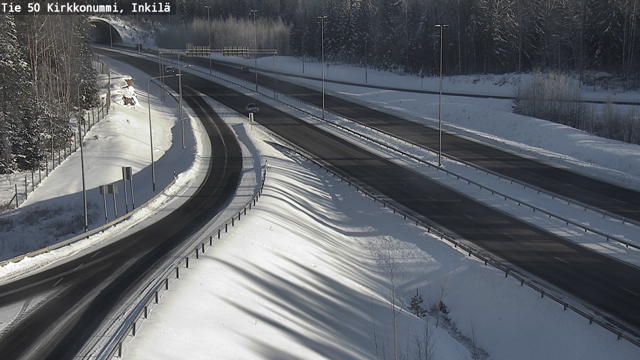 Weather Camera Image Road 50 Kirkkonummi, Inkilä, Kirkkonummi, Uusimaa