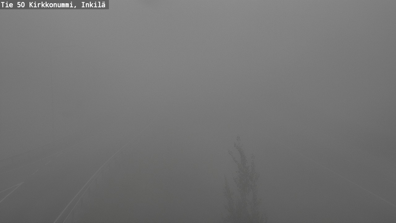 Weather Camera Image Road 50 Kirkkonummi, Inkilä, Kirkkonummi, Uusimaa