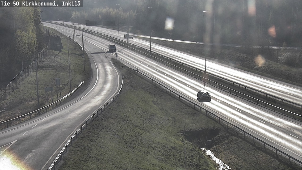 Weather Camera Image Road 50 Kirkkonummi, Inkilä, Kirkkonummi, Uusimaa