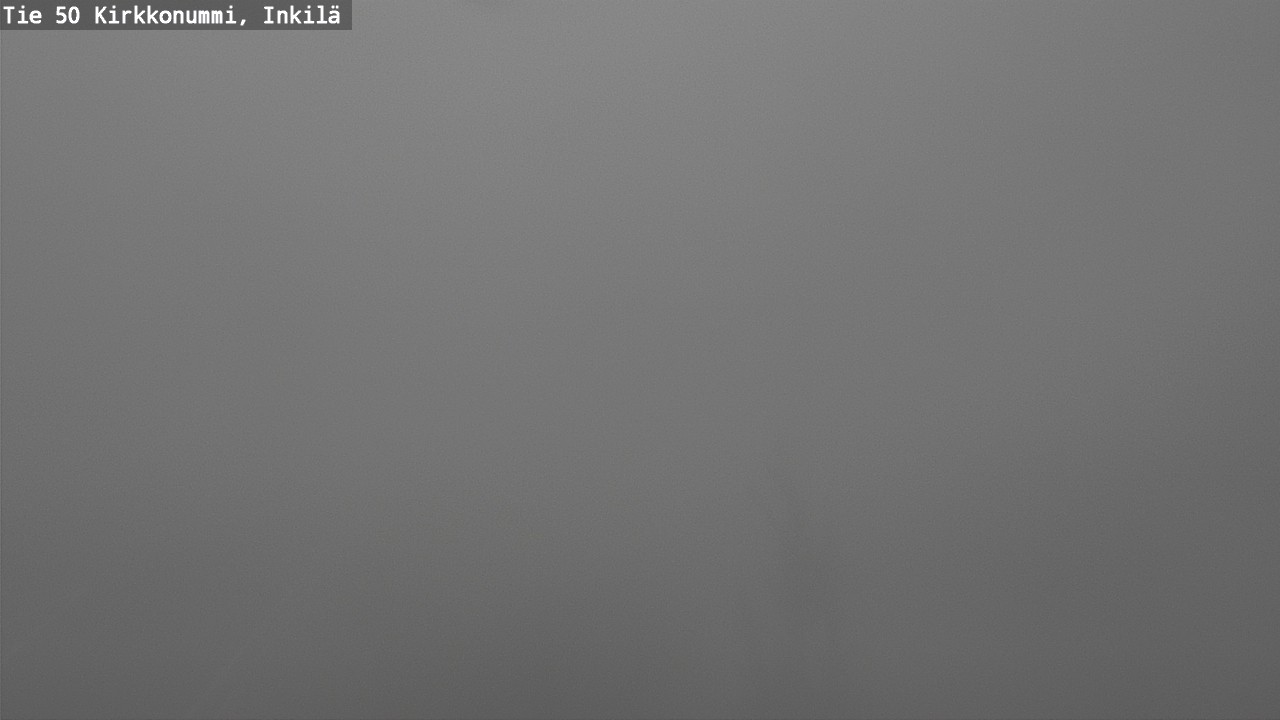 Weather Camera Image Road 50 Kirkkonummi, Inkilä, Kirkkonummi, Uusimaa