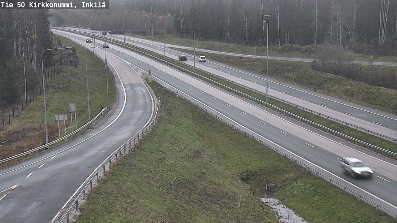 Kelikamerat Kuva Tie 50 Kirkkonummi, Inkilä, Kirkkonummi, Uusimaa