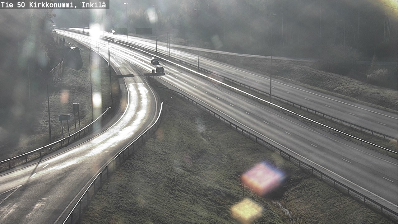 Weather Camera Image Road 50 Kirkkonummi, Inkilä, Kirkkonummi, Uusimaa