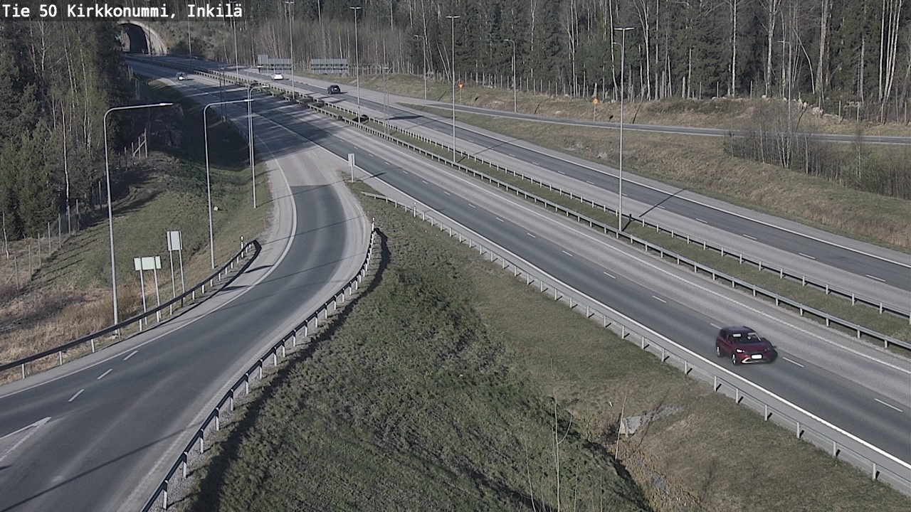 Kelikamerat Kuva Tie 50 Kirkkonummi, Inkilä, Kirkkonummi, Uusimaa