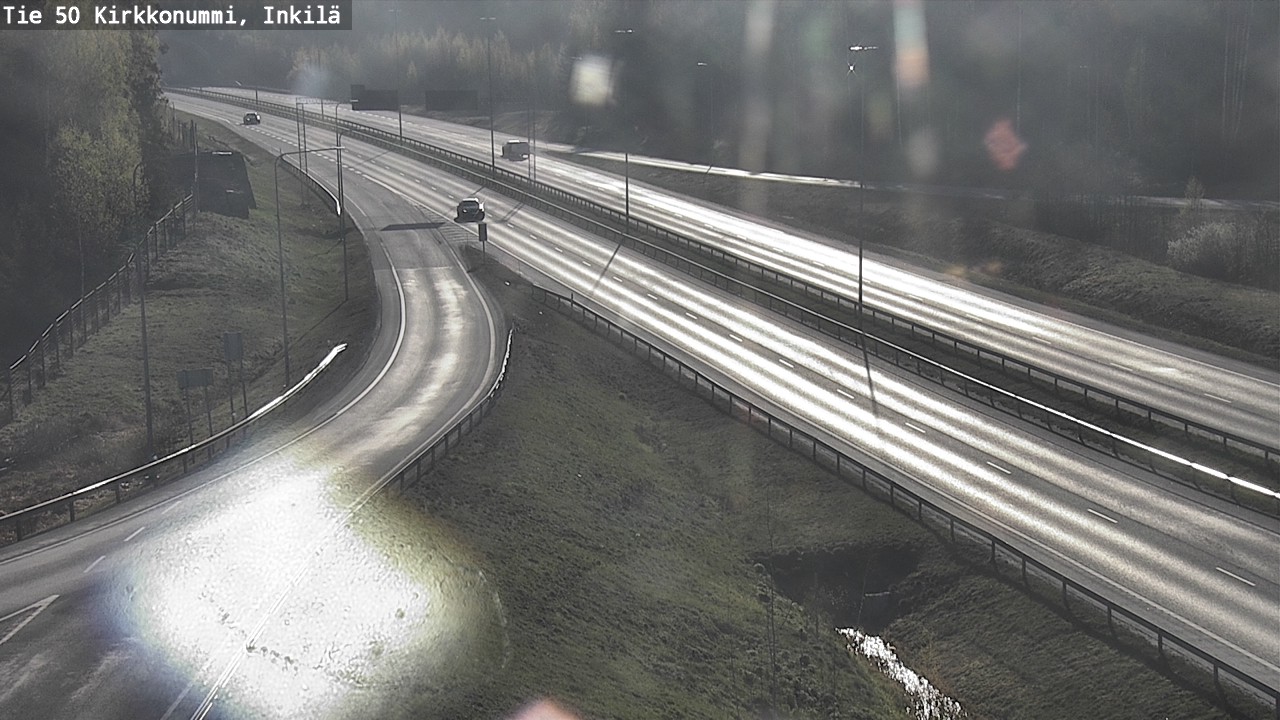 Weather Camera Image Road 50 Kirkkonummi, Inkilä, Kirkkonummi, Uusimaa