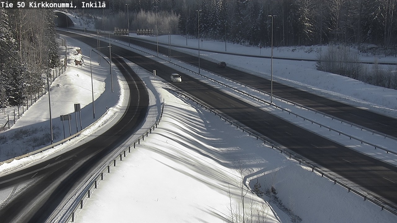 Weather Camera Image Road 50 Kirkkonummi, Inkilä, Kirkkonummi, Uusimaa
