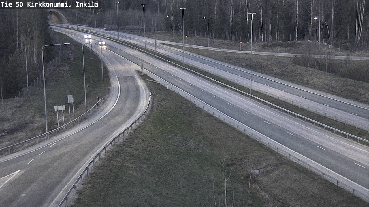 Kelikamerat Kuva Tie 50 Kirkkonummi, Inkilä, Kirkkonummi, Uusimaa